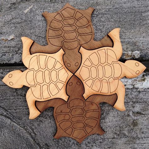 Turtle Tessellation Template